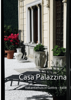 Casa Palazzina in Gottro Italië