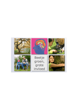 Klein beetje groen....tiff
