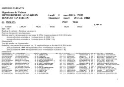 Hippodrome de Wallonie HIPPODROME DE MONS