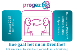 Hoe gaat het nu in Drenthe?