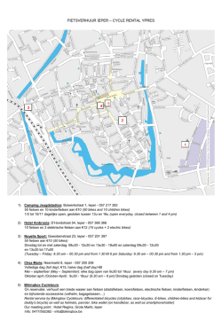 fietsverhuur ieper &ndash; cycle rental ypres 3 2 1 4 5