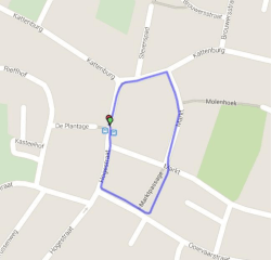 Parcours 1KM Drutenloop 2015
