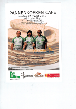 pannenkoeken - Flemish Cycling Projects Team