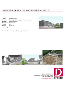IMPELEER FASE II TE SINTPIETERSLEEUW