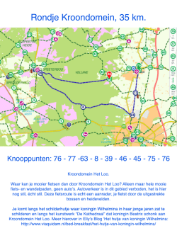 Fietsen op de Veluwe | Rondje Kroondomein, 35 km