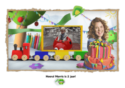 Hoera! Morris is 2 jaar!