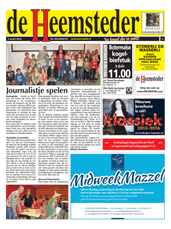 Journalistje spelen