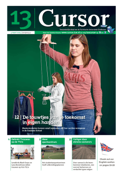 dit nummer - Cursor - Technische Universiteit Eindhoven