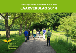 JAARVERSLAG 2014