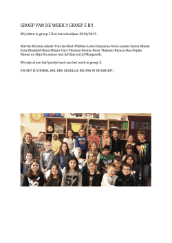 Groep 5b