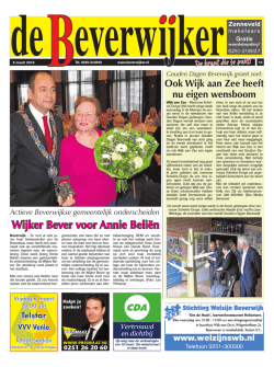 Wijker Bever voor Annie Beli&euml;n