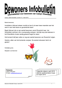 Infobulletin-Woerdblok
