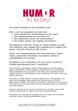 hoe u flexibel met veranderingen om kan