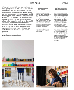 Ilse Acke - Design Vlaanderen