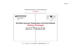 Voting Package