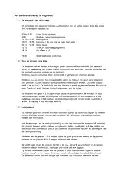 Informatie bij enquete