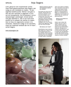 Anja Segers - Design Vlaanderen