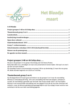 maart 2015 - De Wingerd