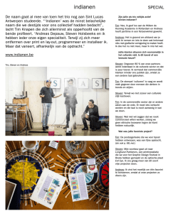 indianen - Design Vlaanderen
