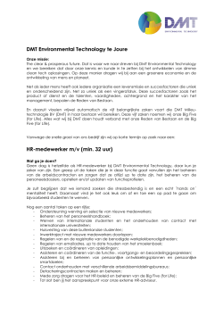 DMT Environmental Technology te Joure HR