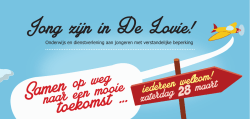 Jong zijn in De Lovie! Samen toekomst