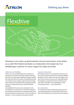 Flexdrive - Athlon Car Lease