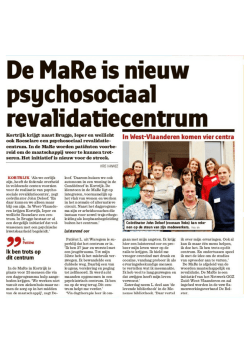 Opening de MaRe in Het Nieuwsblad