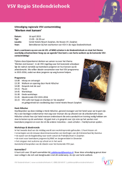 Lees meer - VSV Stedendriehoek