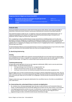 Hoe worden de eisen voor toevoegen van groen gas aan het