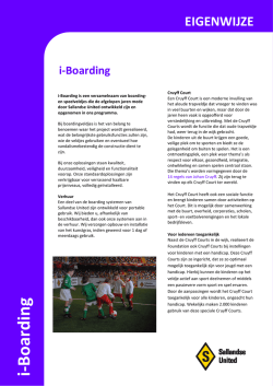 het projectblad
