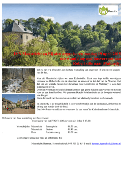 IVN Ardennen wandeling met busvervoer op