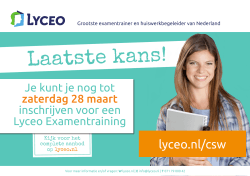 lyceo.nl/csw