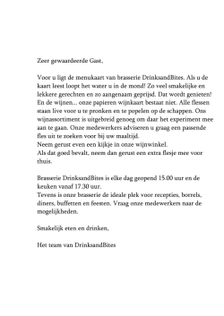 hier - Drinks and Bites
