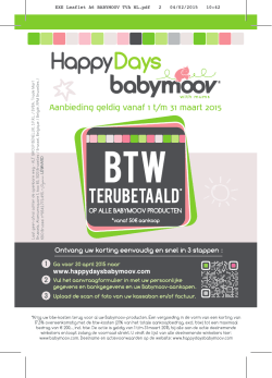 Happy Days Babymoov - Baby-Dump