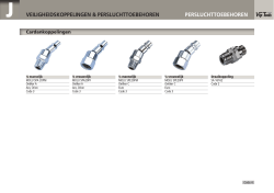 J VEILIGHEIDSKOPPELINGEN & PERSLUCHTTOEBEHOREN
