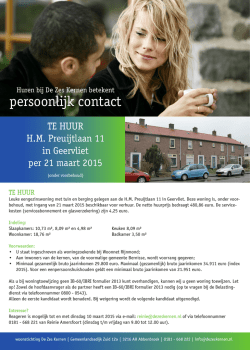 Informatie - Woonstichting De Zes Kernen