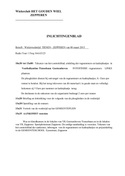 Info - Wielerkontakt