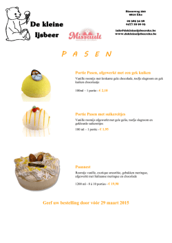 P  A  S  E  N - De kleine ijsbeer