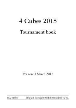4 Cubes 2015 results