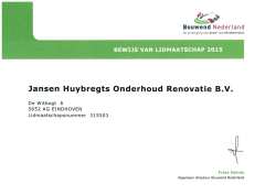 Jansen Huybregts Onderhoud Renovatie B.V.