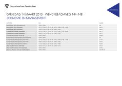 wenckebachweg 144-148 economie en management