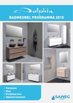 brochure Badmeubel programma 2015