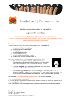Informatie - Aansluiten Bij Communicatie