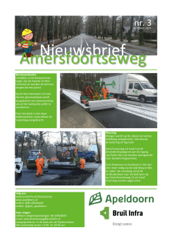 Nieuwsbrief Amersfoortseweg Apeldoorn 03