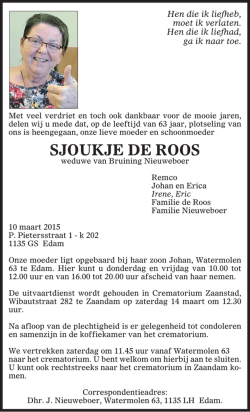 10-03-15 Mevr. S. de Roos - Nieuw