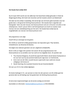 Het Goede Doel ontbijt 2015(1)