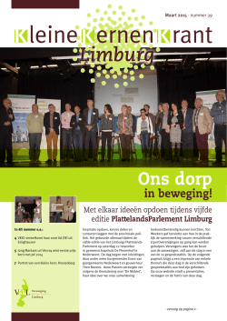 Ons dorp - Maatschappelijk Netwerk Limburg