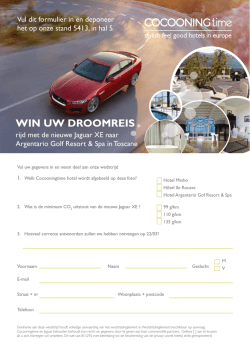 WIN UW DROOMREIS