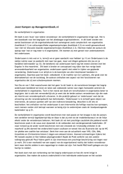 Joost Kampen op Managementboek.nl