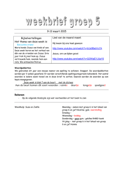 Groep 5 - Johannes Postschool